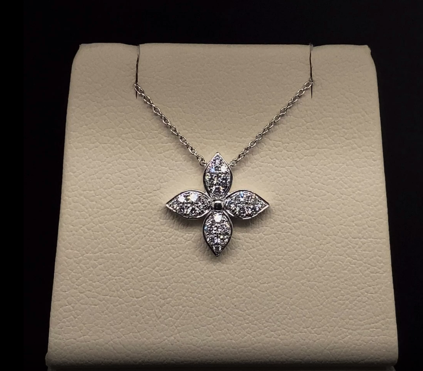 14K Diamond Pendant