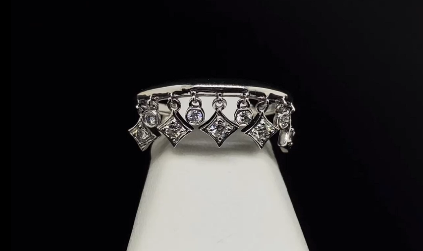 14K Diamond Fashion Ring