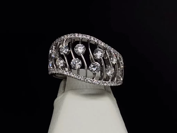 14K Diamond Fashion Ring