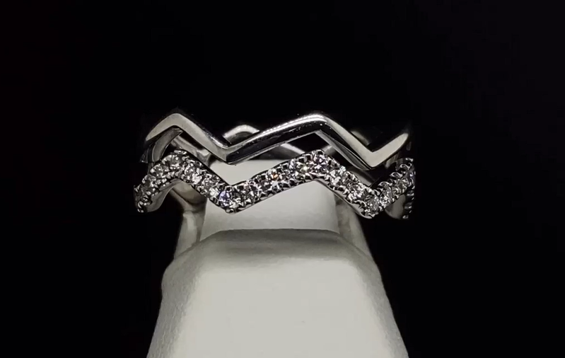 14K Diamond Fashion Ring