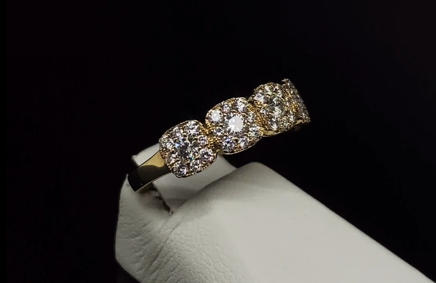 14K Diamond Fashion Ring