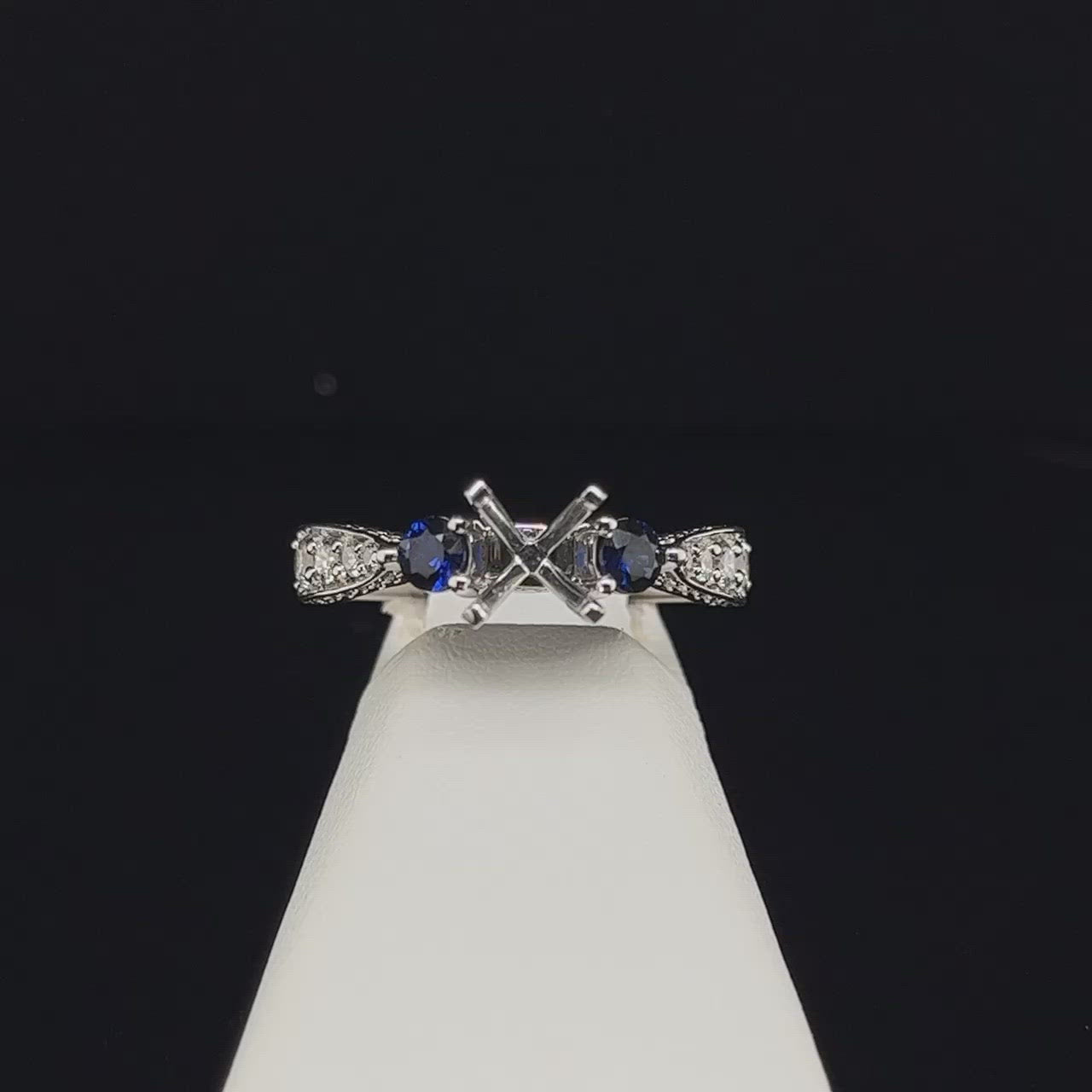 Semi-Mount Engagement Ring