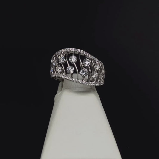 14K Diamond Fashion Ring