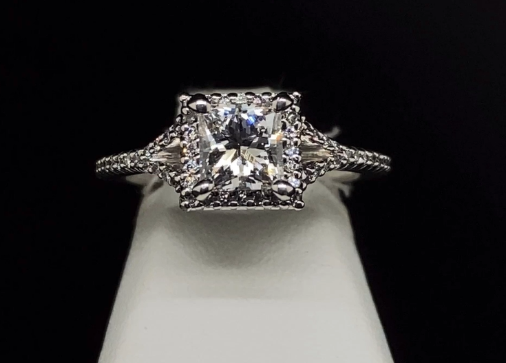 Platinum Diamond Engagement Ring