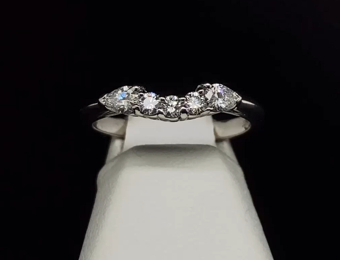 14K Diamond Wedding Ring