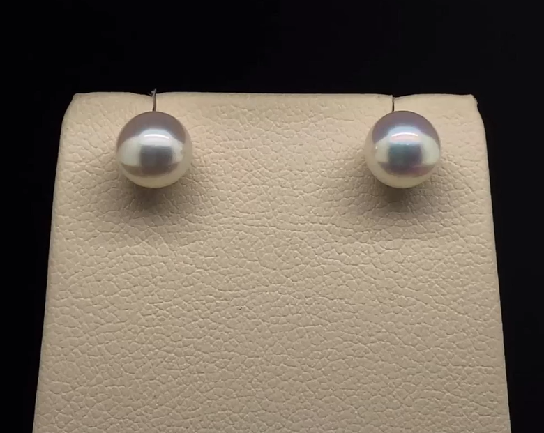 14K Pearl Studs