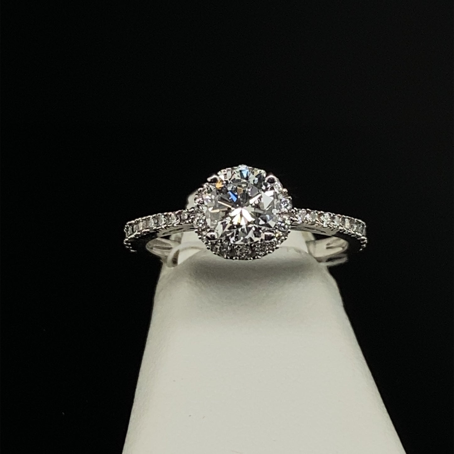 14K Diamond Engagement Ring